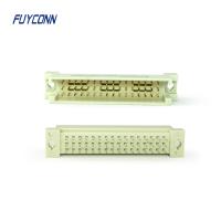 R do tipo 3 enfileira o conector vertical da tomada masculina do conector do RUÍDO 41612 de 48P Eurocard