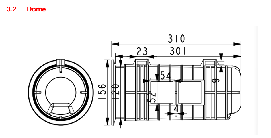 High Quality Impact Material Fiber Optic Joint Closure Used In Duct , Buried , Overhead
