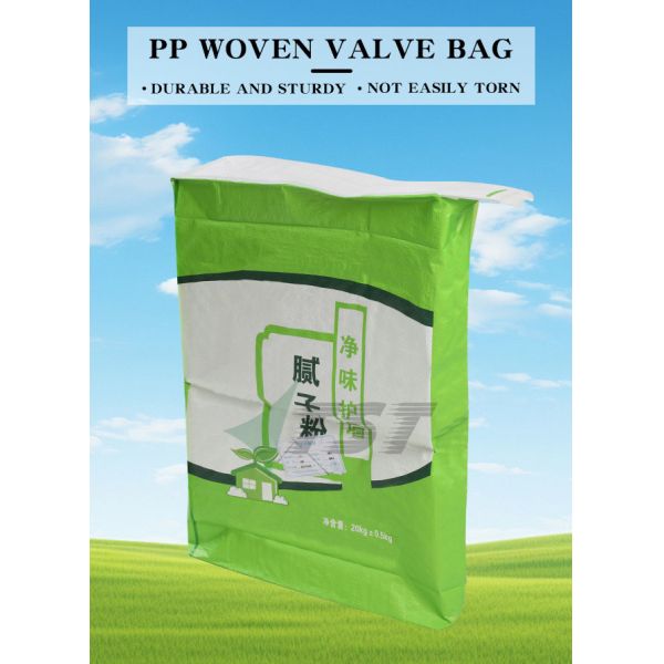 20kg Strong Durable PP Woven Valve Bag AD Star Bag Customized Logo