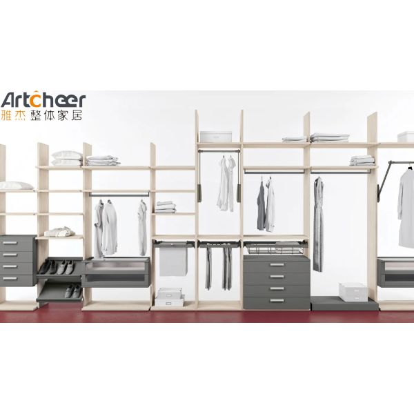 Modern Stylish Customized Size Wardrobe Closet with Eco-Friendly Material