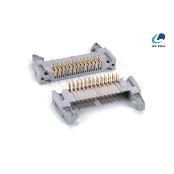 Pitch 1.0mm IDC Cable Socket Connector Designed with Dielectric Withstanding AC 500V Ensuring Stable Signal Transmission