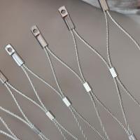 Réseau de câbles en acier inoxydable de haute résistance 1 mm-6 mm 304 pour projets architecturaux de traction