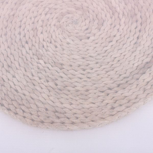 50D Textured Plain Weave Fabric Wavy Fine Mesh Polyester mesh fabric