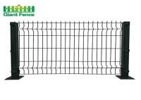 Puesta cuadrada 50 * 150mm No hay cerca de seguridad de escalada para terrenos públicos