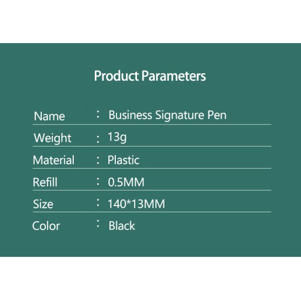 Colorful Plastic Signature Pen Matte School Gel Pens Promotion Gifts Custom Logo