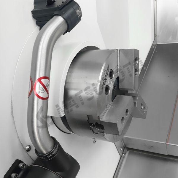 Automatic TCK80Y Slant Bed CNC Lathe Precision Metal Turning Center CE Certified