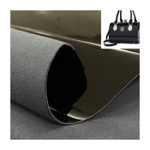 Premium Mirror Surface PU Leather Material Waterproof Wrinkle Resistant