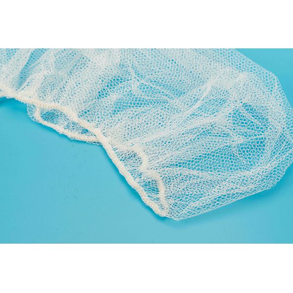 Противопылевая одноразовая нейлоновая сетка для волос из медоносной палочки с эластичной резиной без латекса