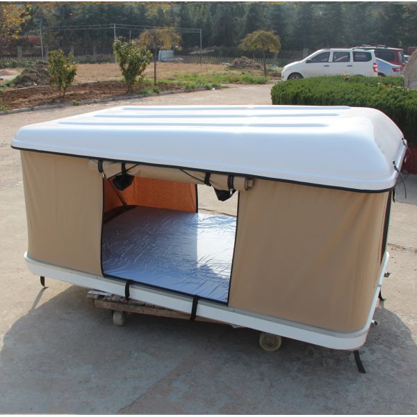 Bottom Waterproof Index 3000 mm 888-2 Car Rooftop Hard Shell 4 Person Roof Top Tent