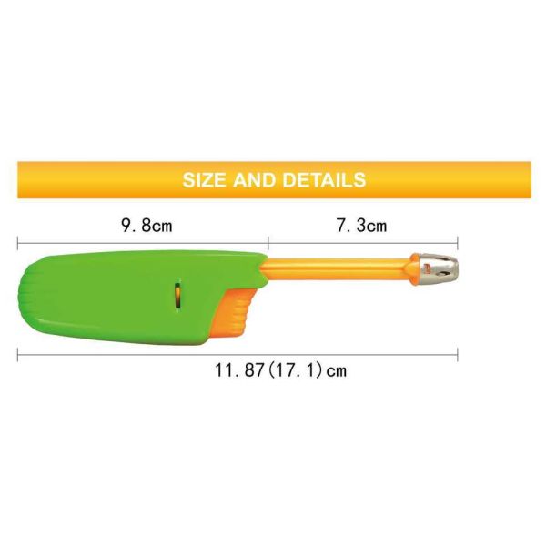 Наружная газовая зажигалка с регулируемой трубой Модель No DY-B005 17.25*3.75*2.5 см