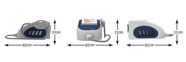 Portable IPL Skin Rejuvenation Hair Removal Machine / Device 110 - 240V 2019 hottest in big sale