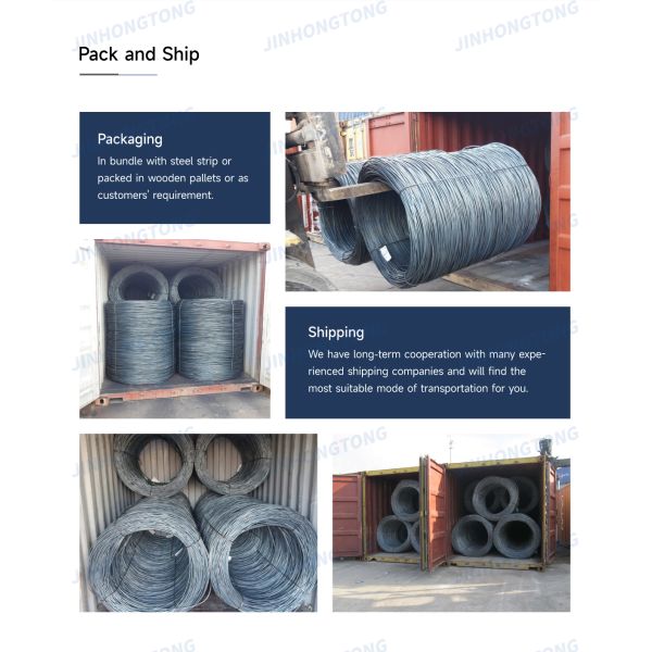 SAE1008 SAE1020 Carbon Steel Wire Rods Q195/Q235 Grade Drawn Wire for Durable and Versatile in Various Applications