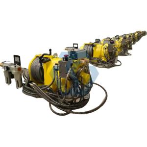 5T 10T Oilfield Explosion Proof Pneumatic Motor Power Winch Hand Brake Pneumatic