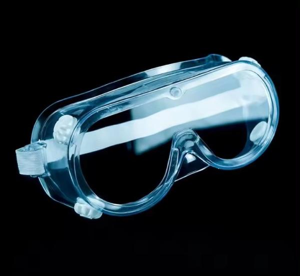 Polarização Barata Proteção Ocular PC Transparente ANSI Z87 Proteção Anti Neblina Lente Proteção Ocular Óculos de Segurança Médica