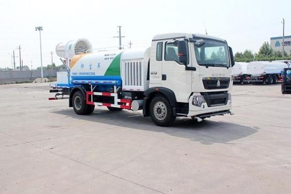 Multi - Function Sewer Vacuum Truck Dust Suppression Total Weight (Kg) 16000