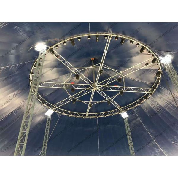 Circular Colorful Waterproof Aluminum Frame Outdoor Tent with Pagoda High Peak for Outdoor Event / Celebration / Party