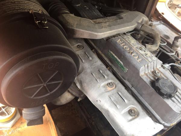 Durable Used Diesel Forklift Truck , Used Warehouse Forklift No Oil Leak