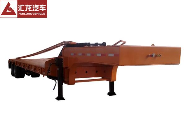 Construction Machine Heavy Duty Trailer 12500*2500*1550mm Carbon Steel Chassis