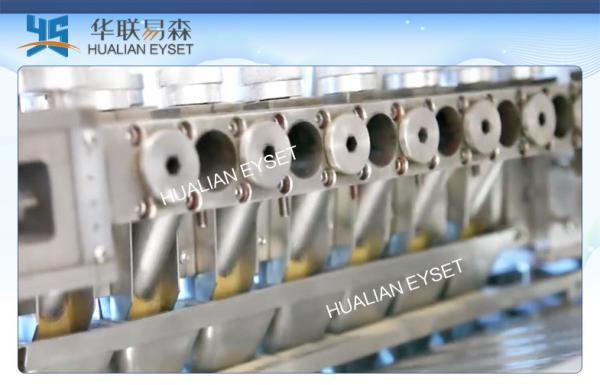 Vertical Four Side Seal Packaging Machine / PE PET PE NY Pellet Packaging Machine