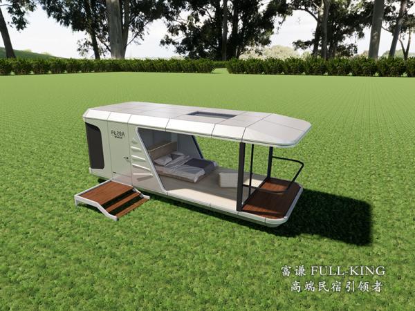 Durability Space Capsule House Perfect For Overnight Transit Stays Apple Cabin