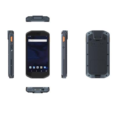 RK3568 CPU 4GB RAM Impermeável Industrial Android Rugged PDA portátil com tela de 5 polegadas