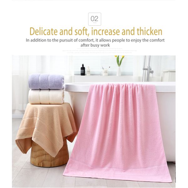 Ensemble de serviettes de bain personnalisables 5 étoiles en coton hypoallergénique