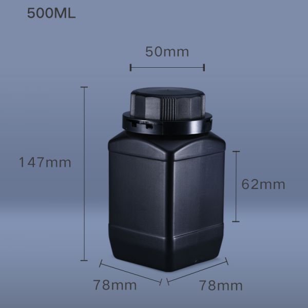 Reactivo químico anhidruro acético Hdpe botellas de laboratorio anticorrosión