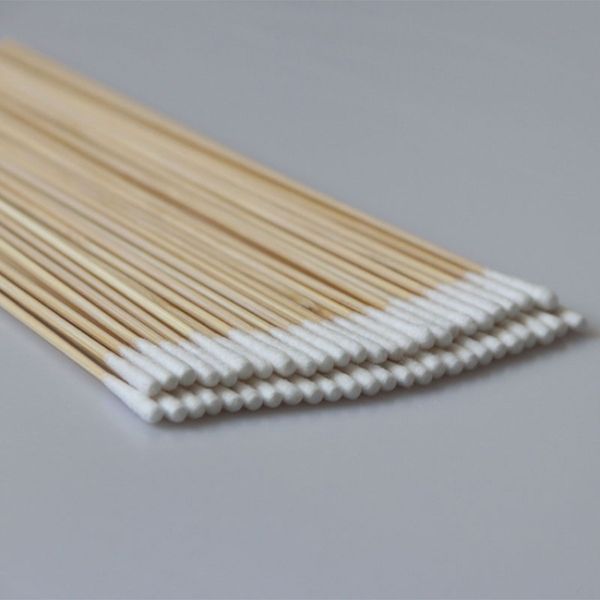 Bamboo Compostable Cotton Swabs Lint Free High Absorbent Odor Free