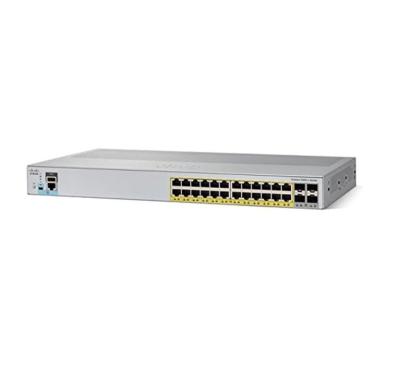Cisco Catalyst 24 ports Gigabit Ethernet réseau PoE commutateur WS-C2960L-24PQ-LL avec 4x10G SFP +