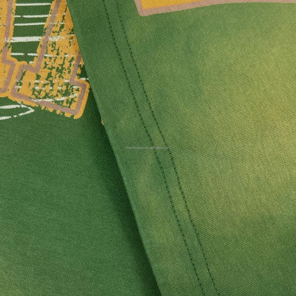 Vintage Needle Detection Mens Football T-Shirt Tops Logo Design   Soccer Clothing