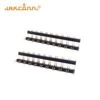 右角ヘッダ 2.54 MM スムドピン 女性ヘッダ ダブル プラスチック RA ディープタイプ