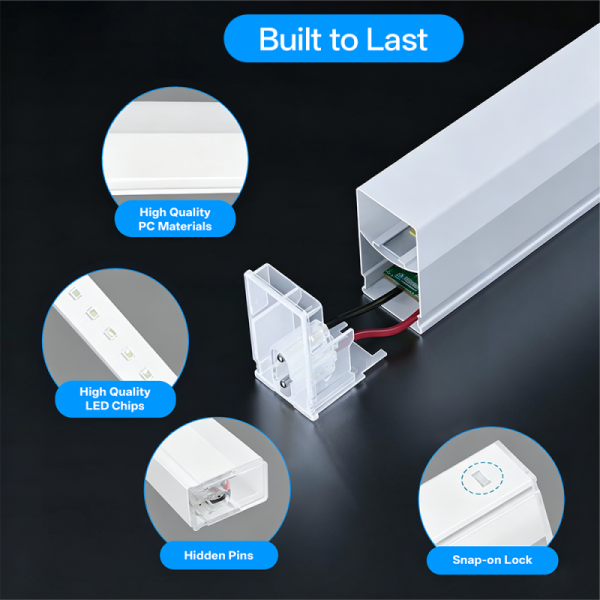 340W LED Hexagonal Light Connectable Modular Honeycomb Panels Ceiling Lighting System Designed for Garage Gym Workshop and Office