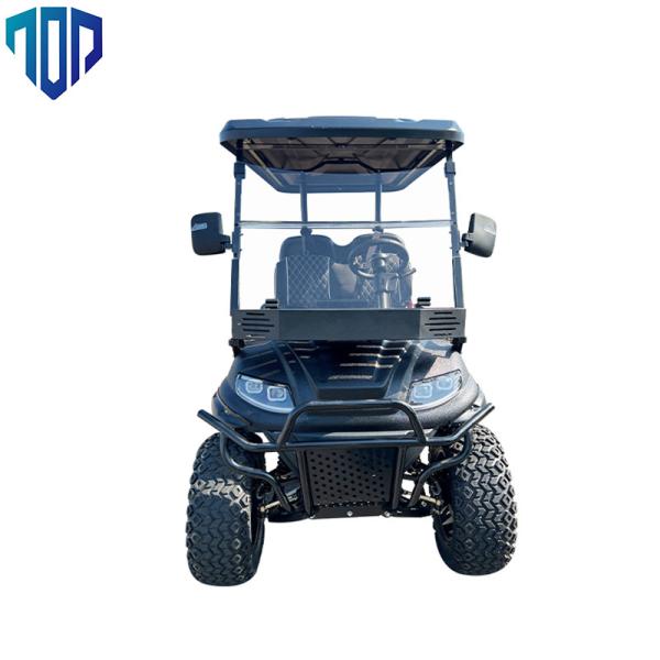 Carrinho de golfe OEM/ODM 4 lugares 48V 5KW painel de fibra de carbono