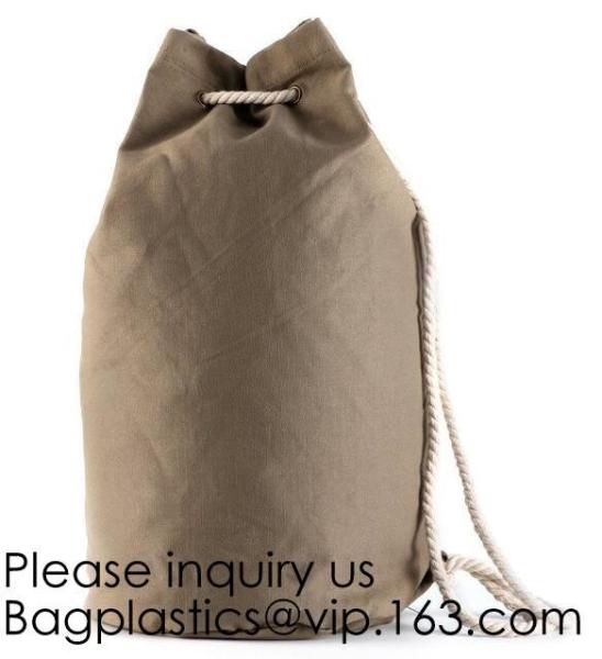 Biodegradable Drawstring Laundry Bag customzied, Logo Printed Poly Hotel, Travel Laundry belonging Bag