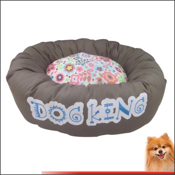 Outside Dog Beds Canvas Fabric With Flower Printed Dog beds Factory