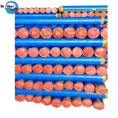 260g Brown Plastic Rip Tear Proof Industrial Fireproof PE Tarpaulin Waterproof Poly Tarp