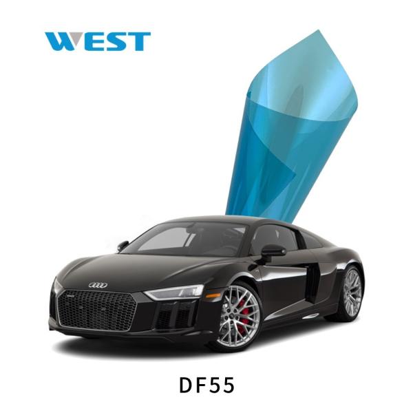Windscreen Chameleon Window Tint 1x30m/roll Light Blue Chameleon Nano Ceramic Car Window Tint Solar Film