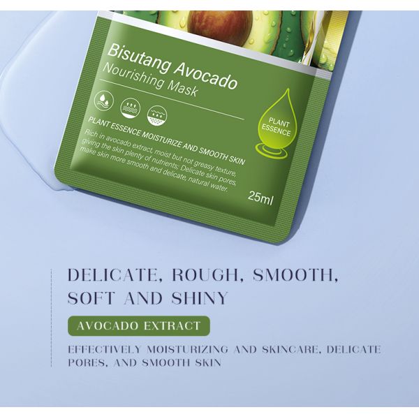 OEM Beauty Moisturizing Nourishing Strawberry Orange Cucumber Avocado Natural Apple Face Mask