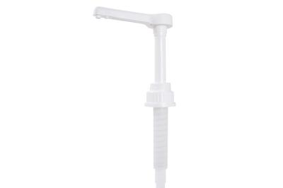 43mm NR Big Dosage 10/15/20/30ml White Non-removable Plastic Sauce Dispenser Pump