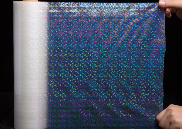 Transparent Holographic Thermal Lamination Film BOPP Material High Glossy Heat Lamination Film for Packaging
