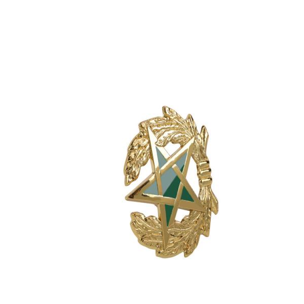 Single Die Stamping Custom Metal Pin Badges 3D Engraving  2-8mm