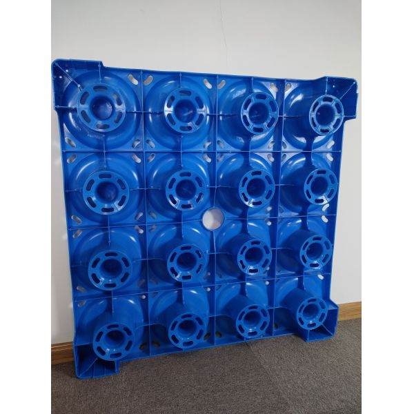 HUADING Heavy Duty Shipping Transport Warehouse Plastic Pallet for 19.8L 16pcs Buckets