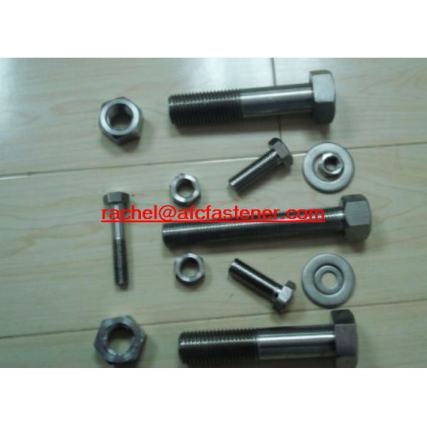 hex head bolt GH3625 GH625 W.Nr 2.4856 NA21 UNS N06625 bolt NiCr22Mo9Nb Inconel625