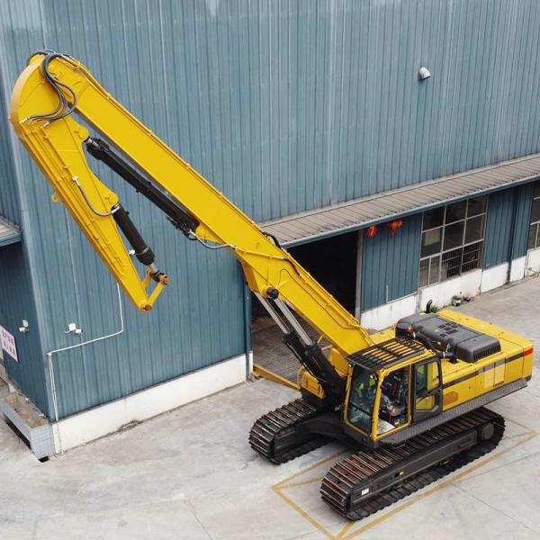 Two Section Q690D Excavator Boom And Stick 18M Long Stick Trackhoe