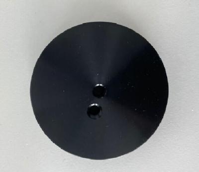 Fabricante de peças de usinagem por CNC sob medida Polia de alumínio de anodização preta para uso laboratorial