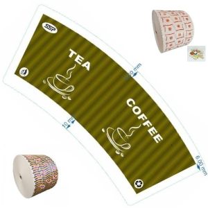 Gobelet de cantine prédécoupé - Fabrication à façon - Gobelet en papier - Boissons chaudes et froides - Dégustation en douceur - Certification FSC