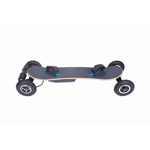 8 Inch Portable Electric Skateboard 1650w*2 Motor 7 PLY Maple Deck Material