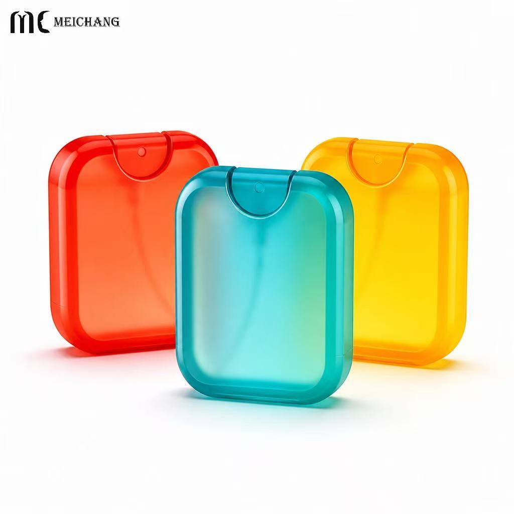 25ml Square Pocket Mouth Freshener Spray Bottle (MC-453)