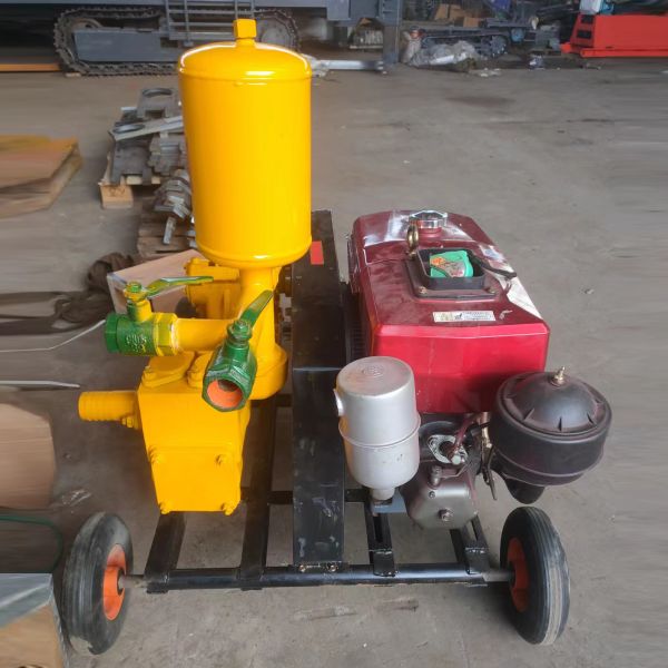 Single Piston BW160 Mud Pump With Diesel Engine/motor