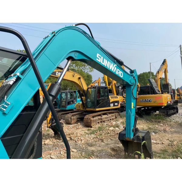 Прочный экскаватор SWE80E9 Гидравлический экскаватор с двигателем YANMAR 4TNV98-ZCSSUC
